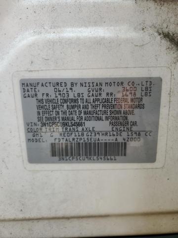 3N1CP5CU9KL545661 Nissan KICKS S