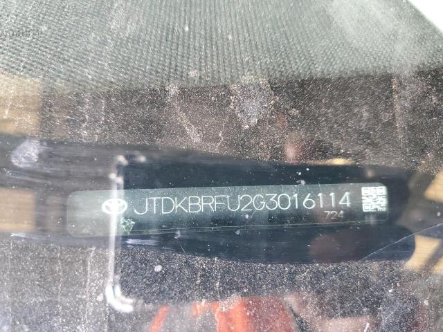 JTDKBRFU2G3016114 Toyota 2zr-fxe,1nm