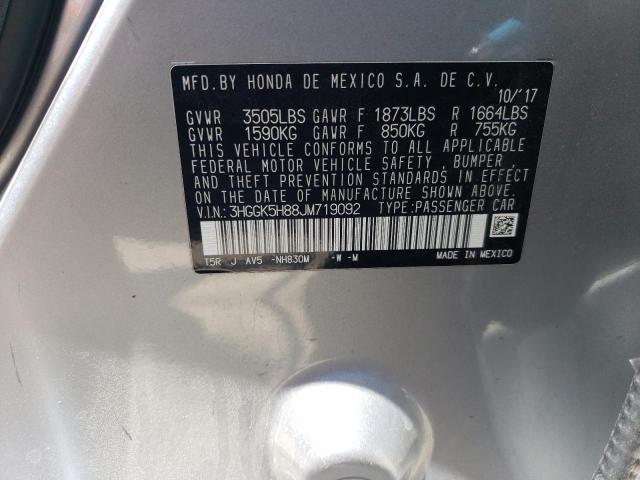 3HGGK5H88JM719092 Honda l15b1