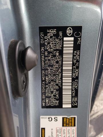 JTDEPMAE9MJ168321 Toyota 2zr-fae
