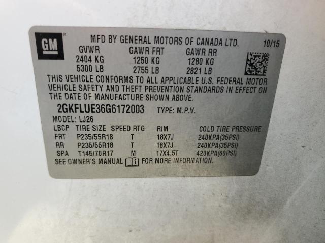2GKFLUE36G6172003 GMC lfx - sidi, vvt, e85 max, aluminum