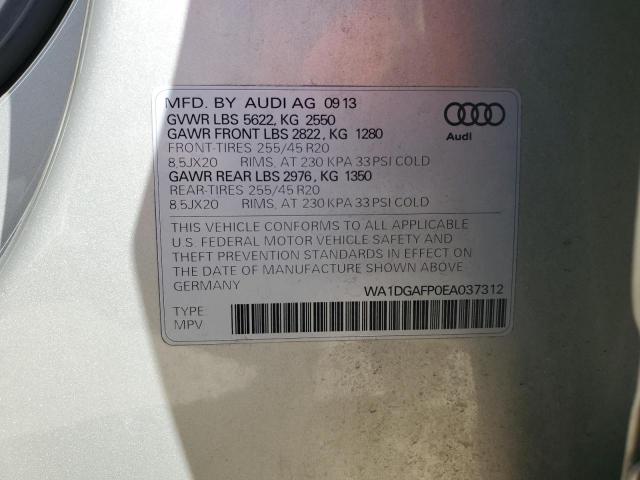 WA1DGAFP0EA037312 Audi Q5