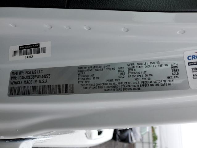 1C4HJXEG9PW544275 Jeep WRANGLER S