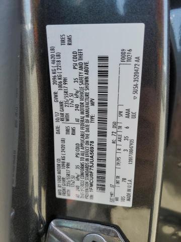 1FMCU0F75JUA56978 Ford ESCAPE S