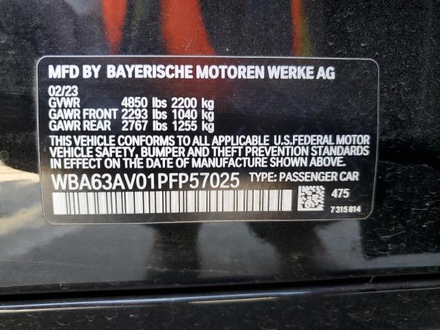 WBA63AV01PFP57025 BMW 430I