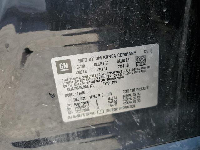 KL7CJKSB5LB087131 Chevrolet luv - mfi, variable valve timing, e85 max, alum