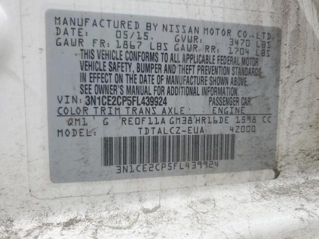 3N1CE2CP5FL439924 Nissan 2015