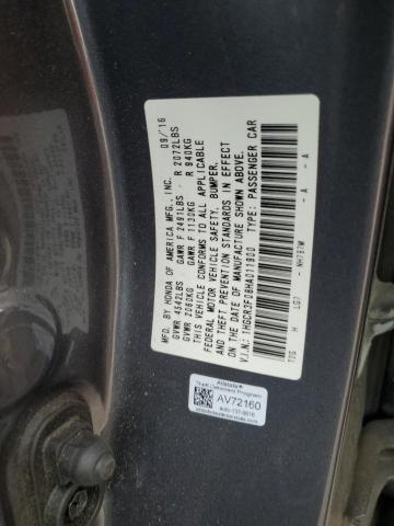 1HGCR3F08HA011900 Honda j35y1