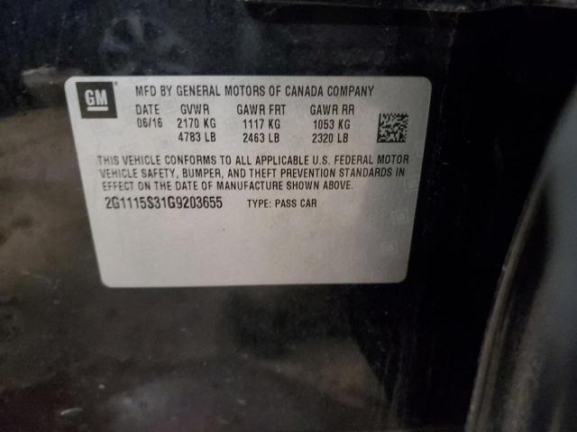 2G1115S31G9203655 Chevrolet IMPALA LT