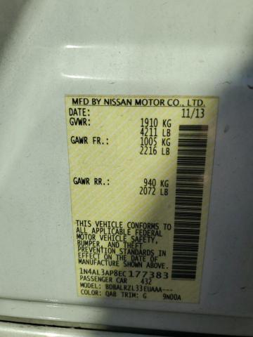 1N4AL3AP8EC177383 Nissan 2014