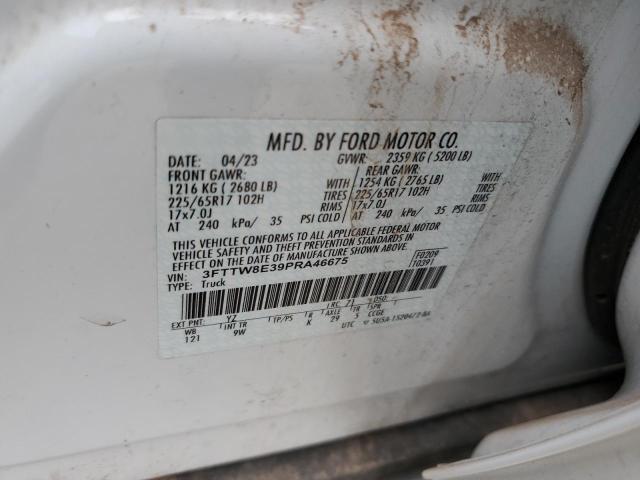 3FTTW8E39PRA46675 Ford 2023