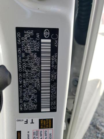 JTDKARFU6L3124832 Toyota 2zr-fxe,1nm+1mm