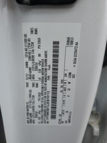 1FT8W3BT2JEB10112 Ford F350 SUPER