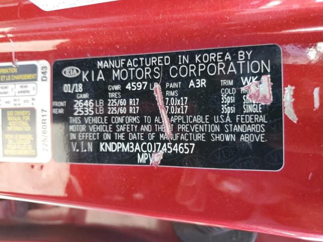 KNDPM3AC0J7454657 KIA gdi theta ii