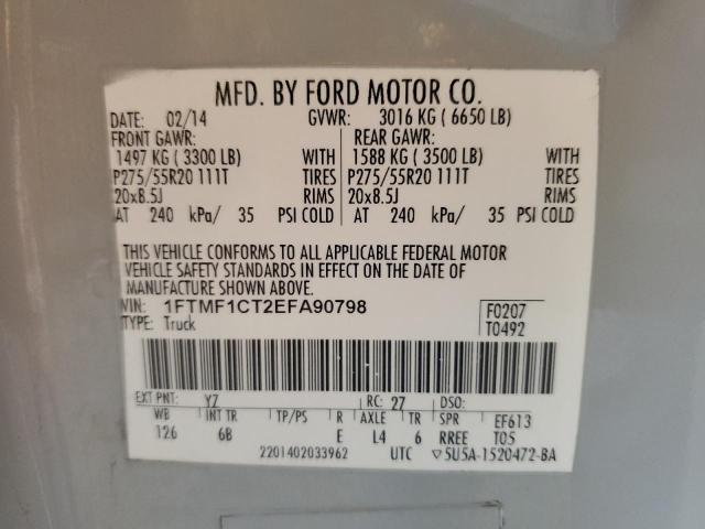 1FTMF1CT2EFA90798 Ford 2014