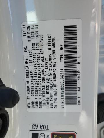 5J6RM4H38EL042689 Honda k24z7