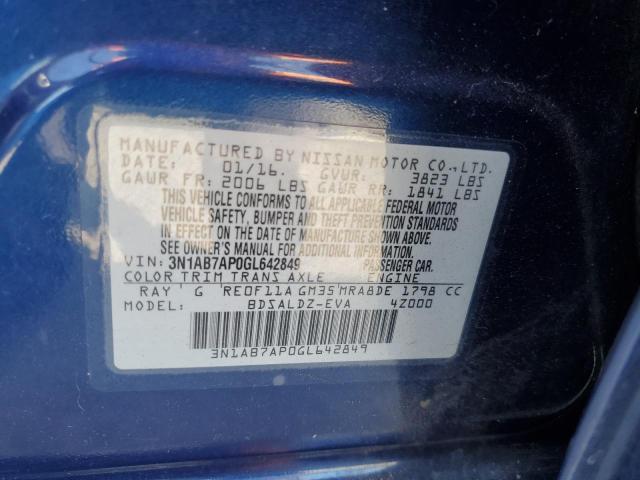 3N1AB7AP0GL642849 Nissan 2016