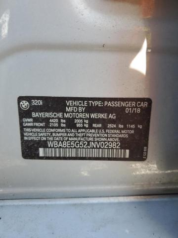 WBA8E5G52JNV02982 BMW 320 XI