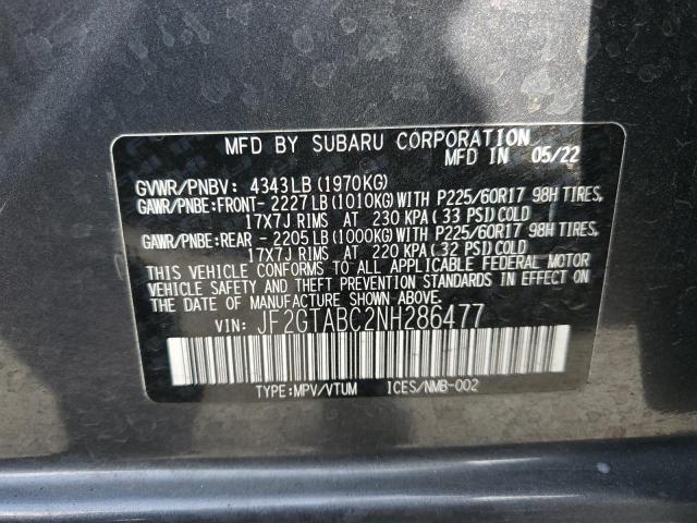 JF2GTABC2NH286477 Subaru na