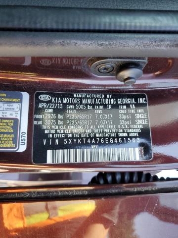 5XYKT4A76EG461563 KIA gasoline 3.3 v6 gdi lambda ii