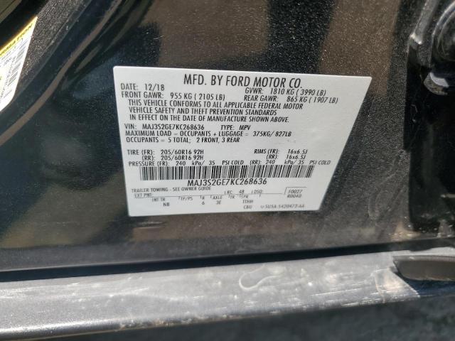 MAJ3S2GE7KC268636 Ford ECOSPORT S