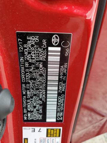 JTDKARFPXH3064037 Toyota 2zr-fxe+1nm