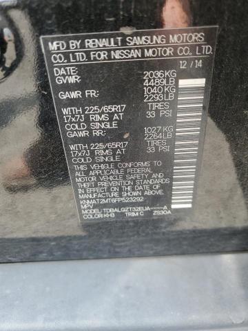 KNMAT2MT6FP523292 Nissan ROGUE S