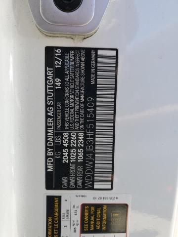 WDDWJ4JB3HF515409 Mercedes-Benz m274