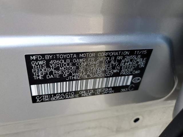 JTHBZ1BL3GA001027 Lexus 2gr-fks