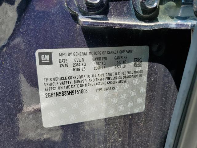 2G61N5S35H9151608 Cadillac XTS LUXURY