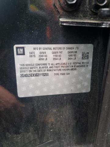 2G4GL5EX9G9115250 Buick Regal