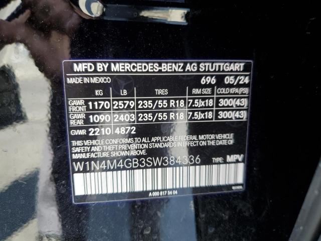 W1N4M4GB3SW384336 Mercedes-Benz m260