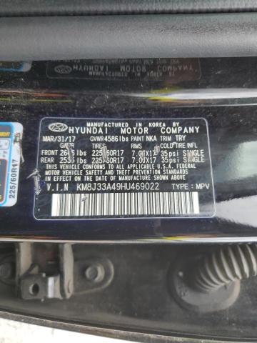 KM8J33A49HU469022 Hyundai gdi nu