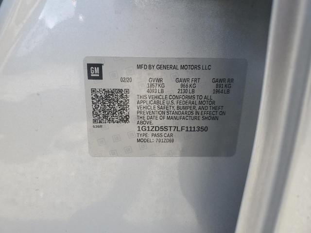 1G1ZD5ST7LF111350 Chevrolet MALIBU LT