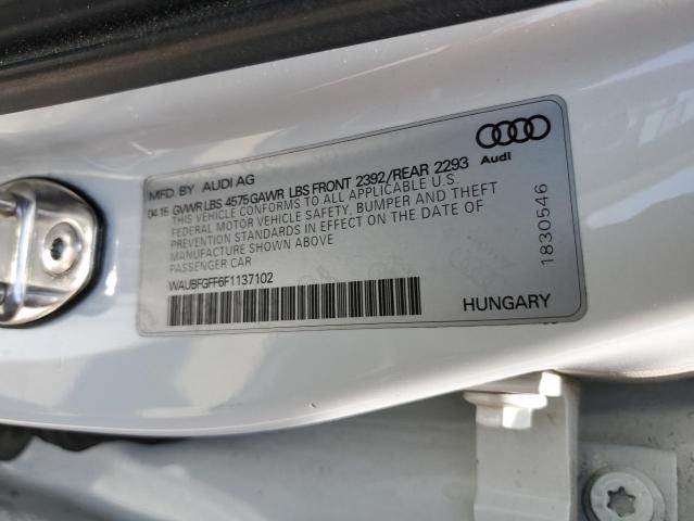 WAUBFGFF6F1137102 Audi S3