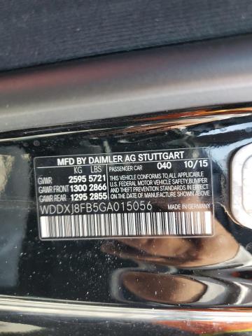 WDDXJ8FB5GA015056 Mercedes-Benz S-Class