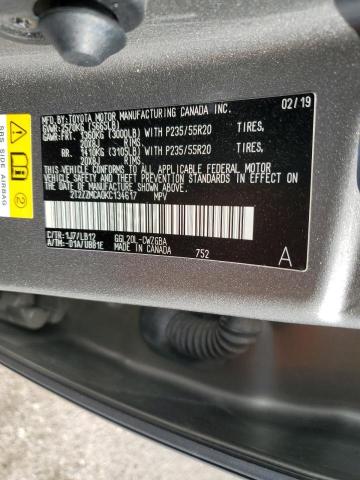2T2ZZMCA0KC134617 Lexus RX 350 BAS