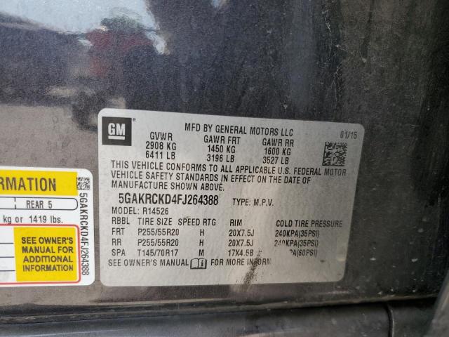5GAKRCKD4FJ264388 Buick llt