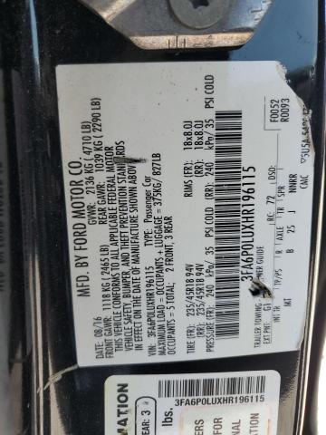 3FA6P0LUXHR196115 Ford 2.0l 4v atk hev