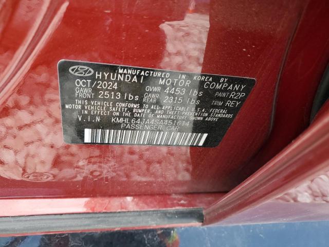 KMHL64JA4SA451614 Hyundai SONATA SEL