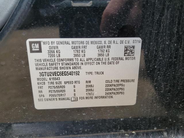 3GTU2VEC6EG540192 GMC SIERRA K15