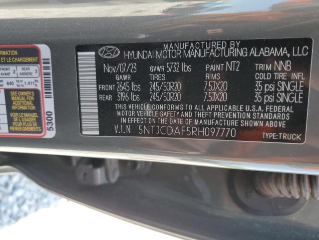 5NTJCDAF5RH097770 Hyundai t-gdi theta iii
