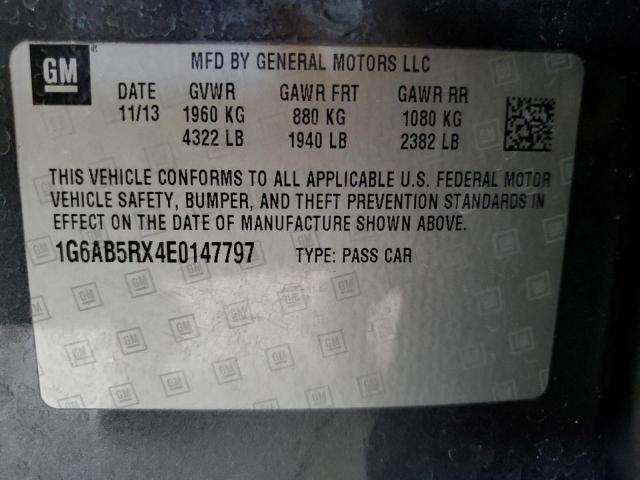 1G6AB5RX4E0147797 Cadillac ltg