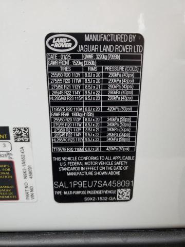 SAL1P9EU7SA458091 Land Rover aj20p6