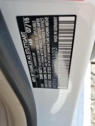 WDDHF5KB0GB251103 Mercedes-Benz 2016
