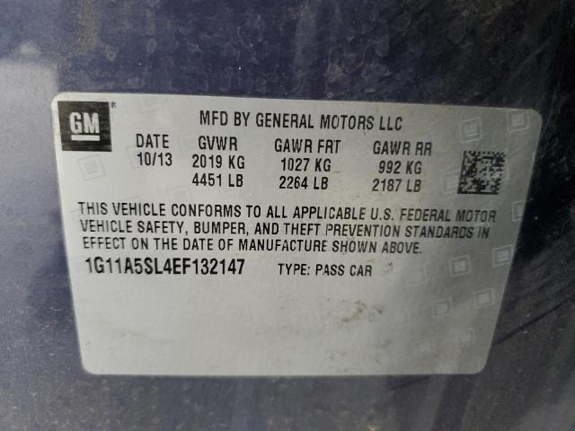 1G11A5SL4EF132147 Chevrolet lkw