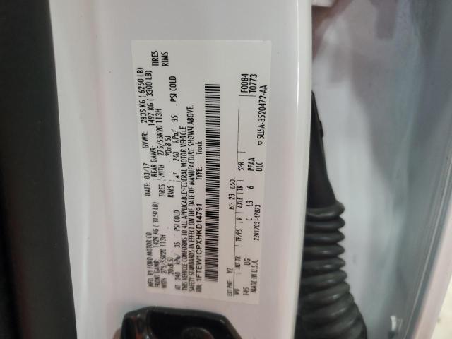 1FTEW1CPXHKD14791 Ford F150 SUPER