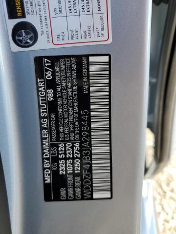 WDDZF4JB3JA298445 Mercedes-Benz E 300