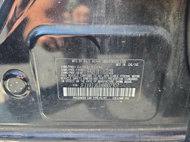 JF1VA1J61H9802307 Subaru dib