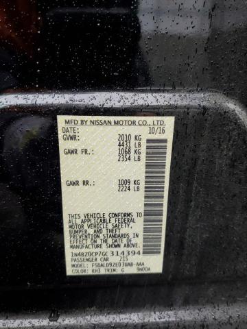 1N4BZ0CP7GC314394 Nissan 2016
